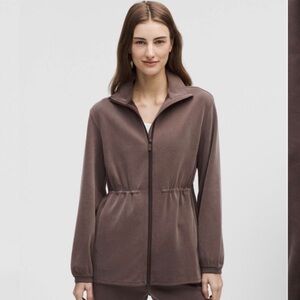 Lululemon Softstreme Cinch-Waist Full-Zip Jacket | Espresso | Size: S